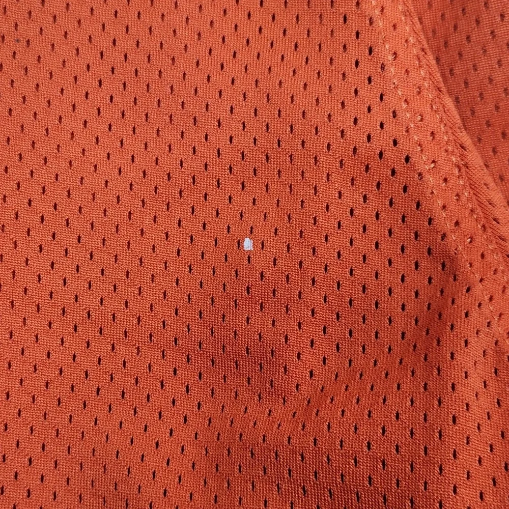 Vintage Abercrombie & Fitch Shorts Mens Small Orange Athlethic Basketball Mesh